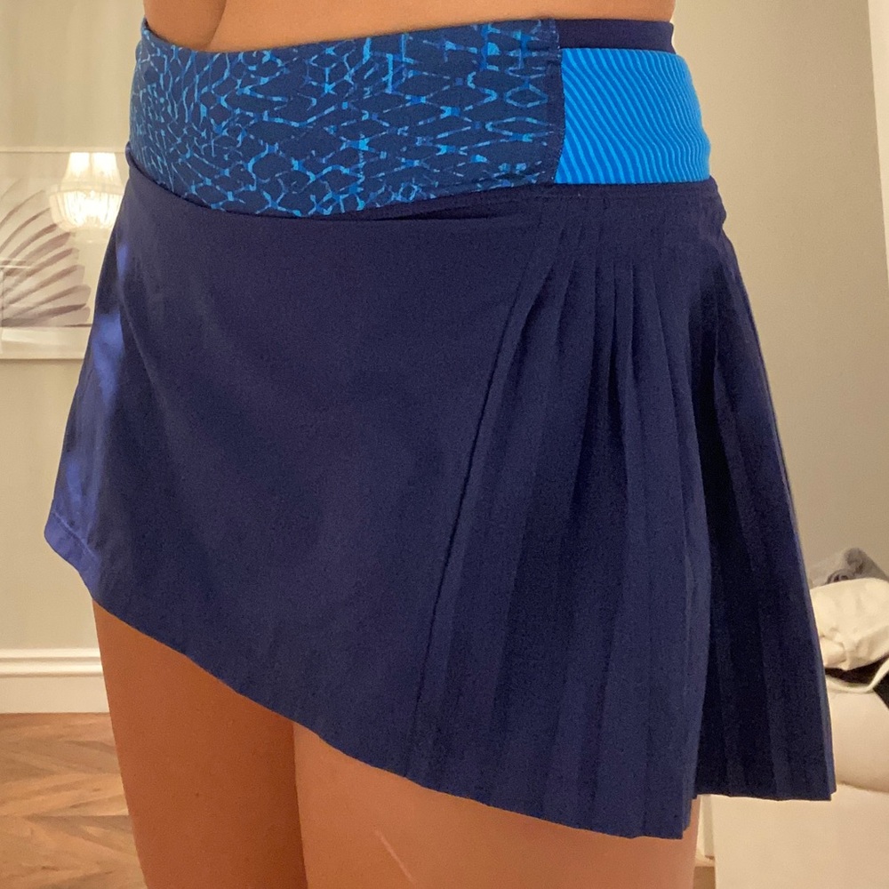 Lululemon Navy Tennis Skirt Size 4
